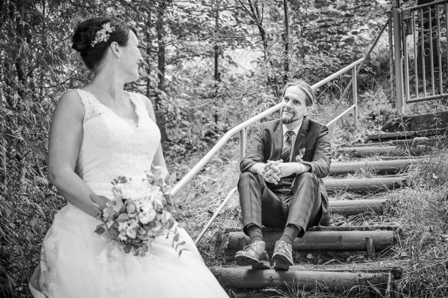 in Hochzeit in der Villa Wilisch