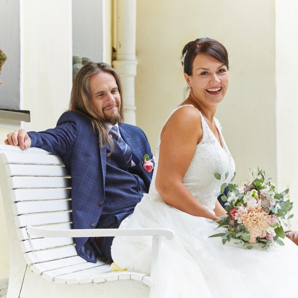 in Hochzeit in der Villa Wilisch