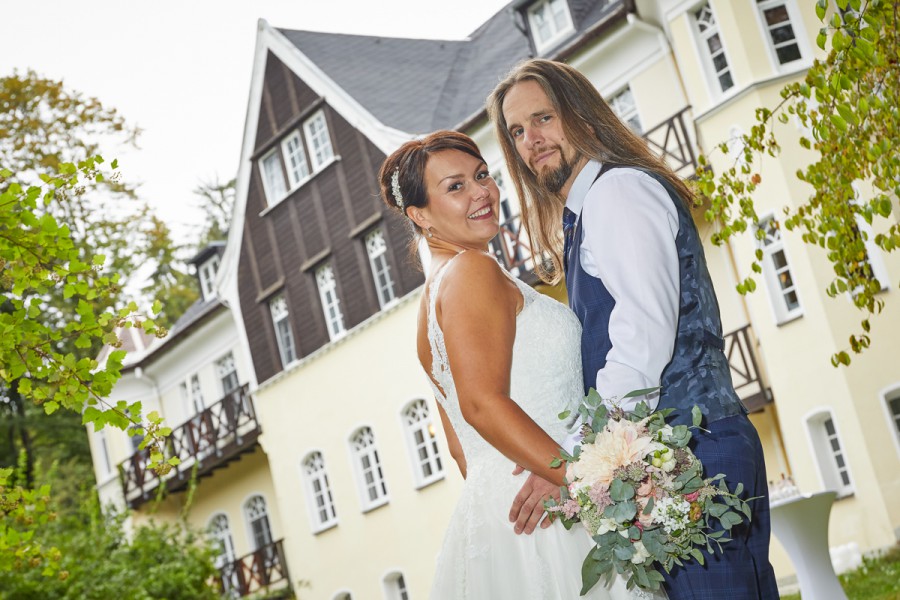in Hochzeit in der Villa Wilisch