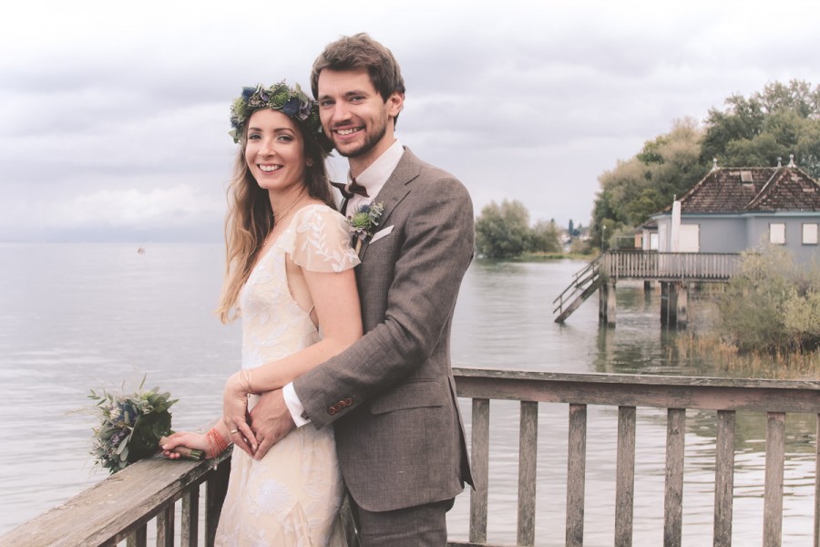 in Wunderschöne Boho-Hochzeit am Bodensee
