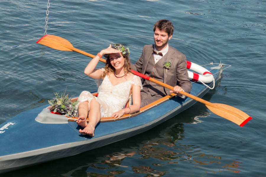 in Wunderschöne Boho-Hochzeit am Bodensee