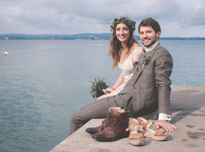 in Wunderschöne Boho-Hochzeit am Bodensee